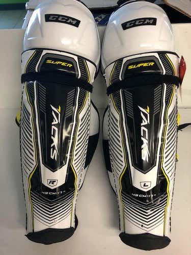 New CCM Super Tacks Shin Pads / Senior / 17"