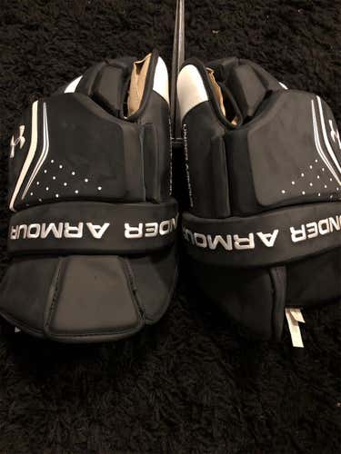 New NLL Headline Box Lacrosse Goalie Gloves