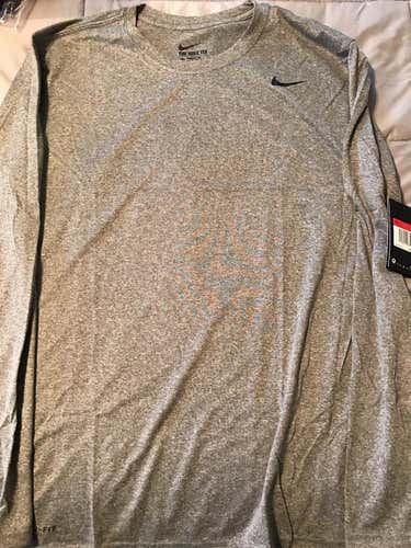 Nike Athletic Cut Dri-Fit Long Sleeve Mens Large New