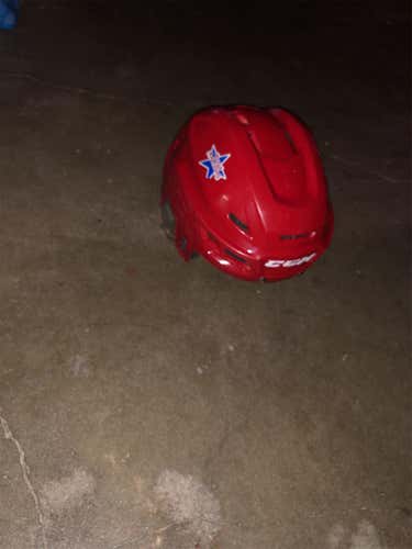 CCM Red Good Condition Helmet