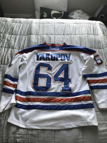 Nail Yakupov Edmonton Oilers Jersey