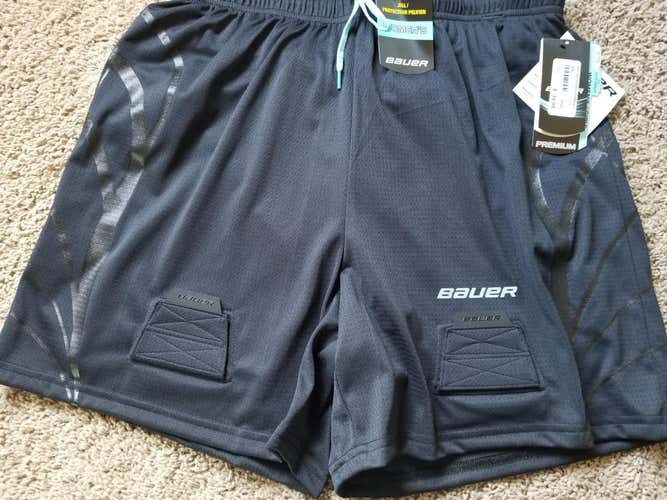 New with tags Bauer Premium Jill Short Girls size Xtra-Small