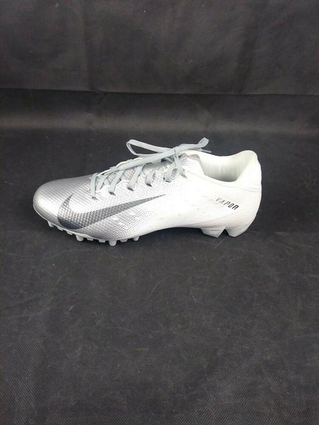 Nike Vapor Untouchable Speed 3 TD Football Cleats Sz 12 White/Silver 917166 101