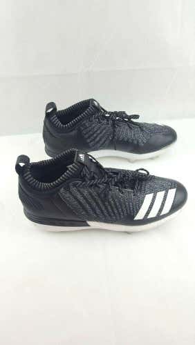 Adidas Boost Icon 3 Metal Baseball Cleats Knit Black White DB1793 Men’s Size 12