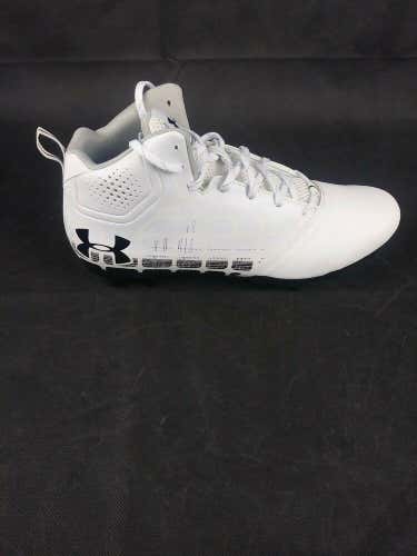 Under Armour New Banshee Ripshot MC Men’s Lacrosse Cleat 1297352-101 Size 9.5