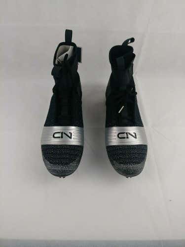 UNDER ARMOUR UA MC Cam Newton Football Cleats Men's Size 12 Black 3000175-001