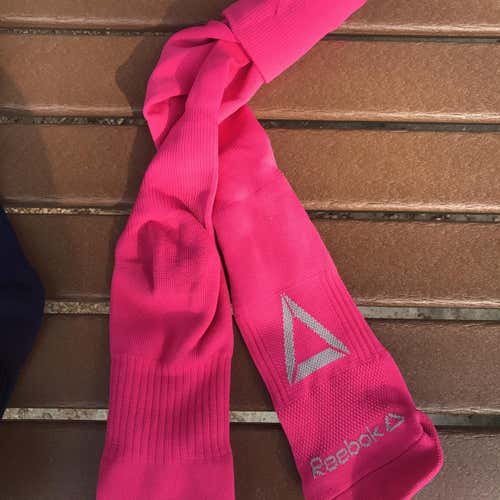 Pink Reebok Socks