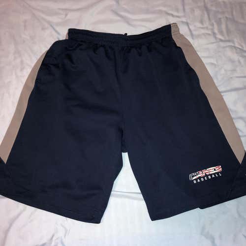 Navy Canes Baseball Shorts