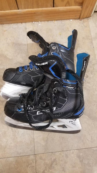 Bauer Nexus 7000 Hockey Skates Senior Size 7.5 with Tydan steel