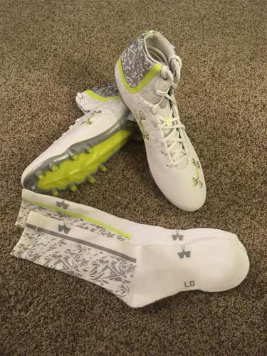 New UA Lacrosse Cleats — Men Sz 12