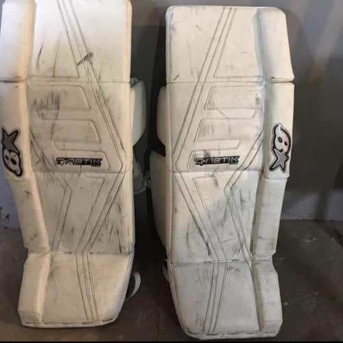 Brians Gnetik Pro II Goalie Leg Pads Senior Pro Stock