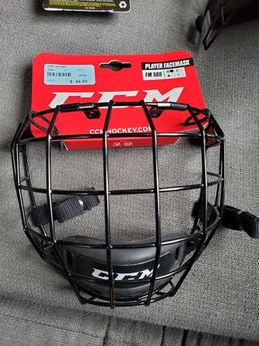 New CCM FM580 Cages, Visors & Shields Senior
