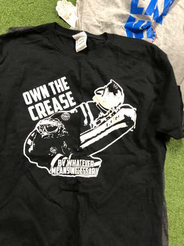 Own The Crease Summer Camp Shirt Medium