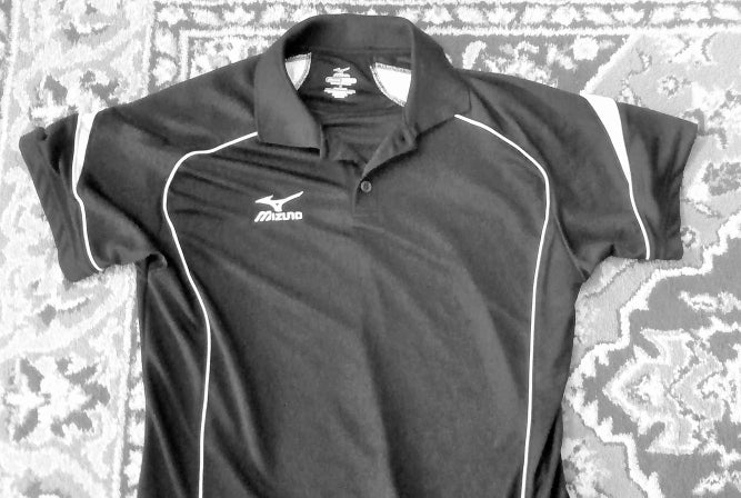 Mizuno Coaches Shirt - Black size Medium