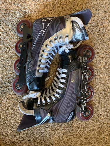 Mission Inline Inhaler Skates Senior Size 8.5