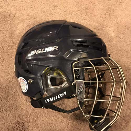 Bauer Re-Akt Helmet, Sr M, Navy