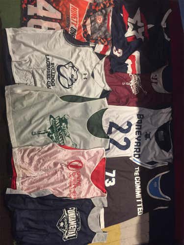 Assortment Of Lacrosse Jerseys/Pennies Cheap