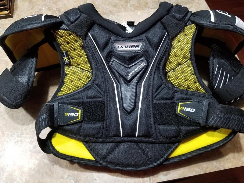 New with Tags Bauer Supreme 190 Shoulder Pads Junior Pro Stock S190 2S 2X