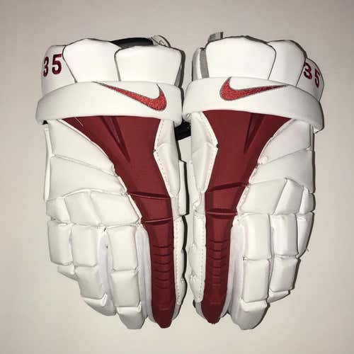 BN Ohio State Nike Vapor Elite Lacrosse Gloves (13")