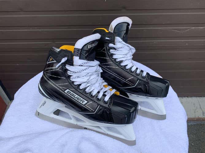 New Supreme 1S Hockey Goalie Skates  Size 7.5