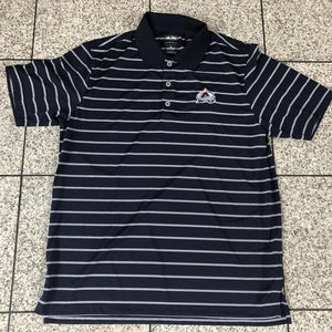 New ADIDAS NHL Colorado Avalanche Team Issued Golf Polo Shirt ( m,  xxl)