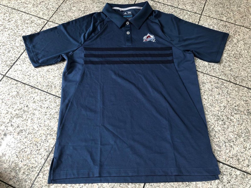 New ADIDAS NHL Colorado Avalanche Team Issued Golf Polo Shirt (s, m, xxl) |  SidelineSwap