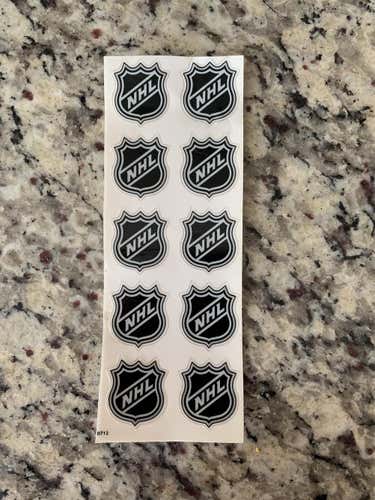 *NEW* [PRO STOCK] Official NHL Helmet Decals (10 Decals)