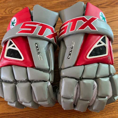 New Cell IV Lacrosse Gloves - Ohio State