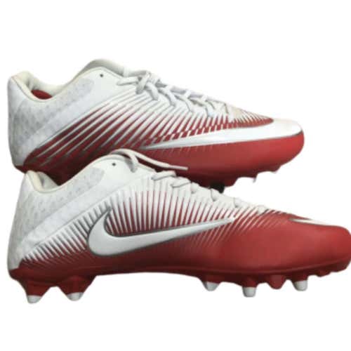 New NWOB Nike Vapor Speed 2 Low TD CF Football Cleats Red Size 15