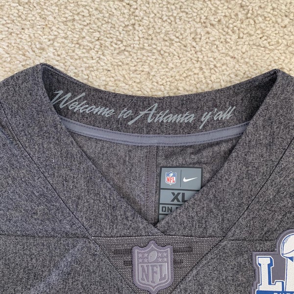 Men's Nike Gray Super Bowl LIII Limited Jersey