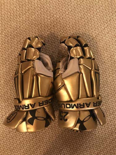 New Command Pro Gold Lacrosse Gloves