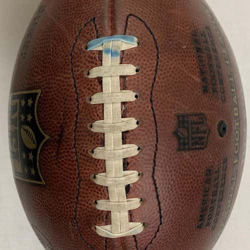 Wilson Duke Detroit Lions Game Used Practice Ball Football