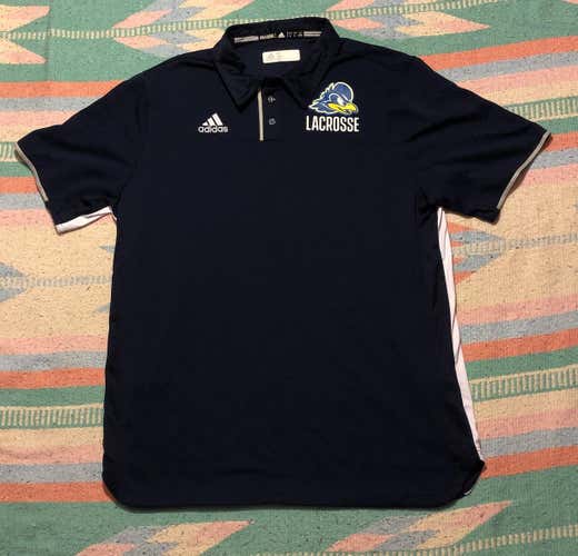 Adidas Delaware Blue Hens Lacrosse Polo
