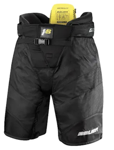 Bauer Supreme 1S Ice Hockey Pants JR Sizes Black Only