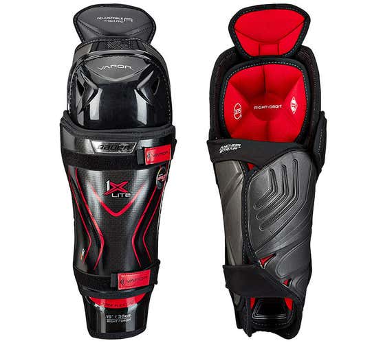 New Bauer Vapor 1X Lite Shin Pads Senior