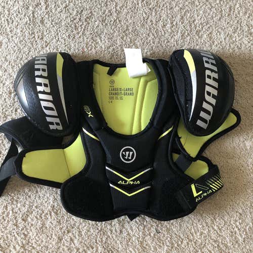 Alpha QX Shoulder Pads Youth