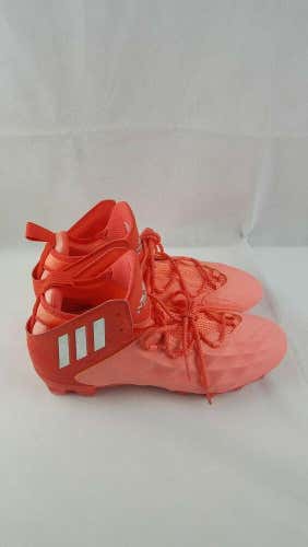 Adidas New Easy Coral CG4243 Freak LAX Mid Lacrosse Cleats Size 11.5