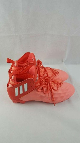 Adidas New Easy Coral CG4243 Freak LAX Mid Lacrosse Cleats Size 11.5