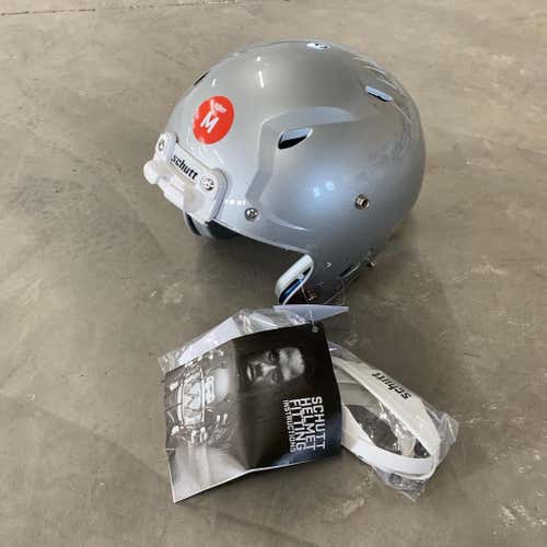 Brand New | Schutt Vengeance VTD 2 Football Helmet | Silver | Adult Medium