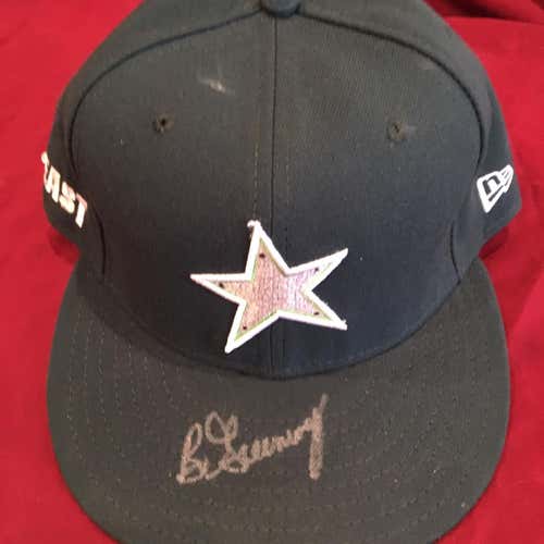 Bo Greenwell 2010 Midwest League All Star Game MiLB Used Worn Signed Autographed New Era Hat