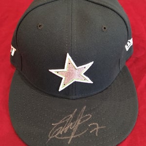 Christian Lara 2010 Midwest League All Star Game MiLB Used Worn Signed Autographed New Era Hat