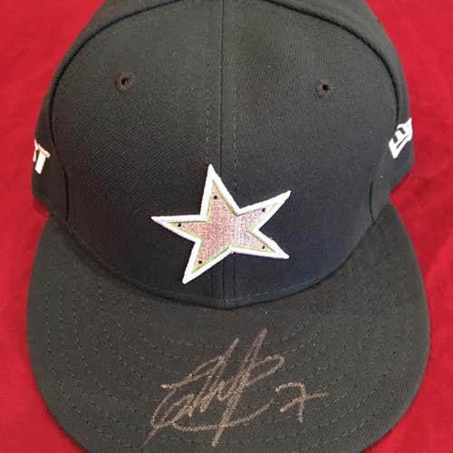 Christian Lara 2010 Midwest League All Star Game MiLB Used Worn Signed Autographed New Era Hat