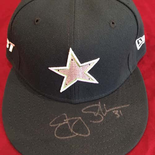Jerry Sullivan 2010 Midwest League All Star Game MiLB Used Worn Signed Autographed New Era Hat