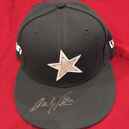 Allen Webster 2010 Midwest League All Star Game MiLB Used Worn Signed Autographed New Era Hat