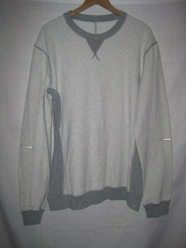 Lululemon Crew Neck Sweatshirt Men's L Gray Fitness Running Gym Workout