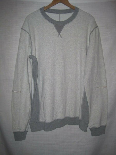Lululemon Crew Neck Sweatshirt Men's L Gray Fitness Running Gym Workout
