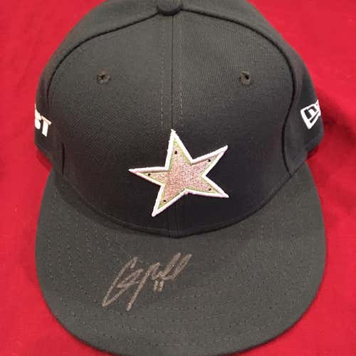 Chris Murrill 2010 Midwest League All Star Game MiLB Used Worn Signed Autographed New Era Hat