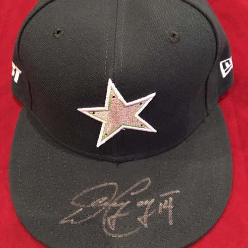Danny Payne 2010 Midwest League All Star Game MiLB Used Worn Signed Autographed New Era Hat