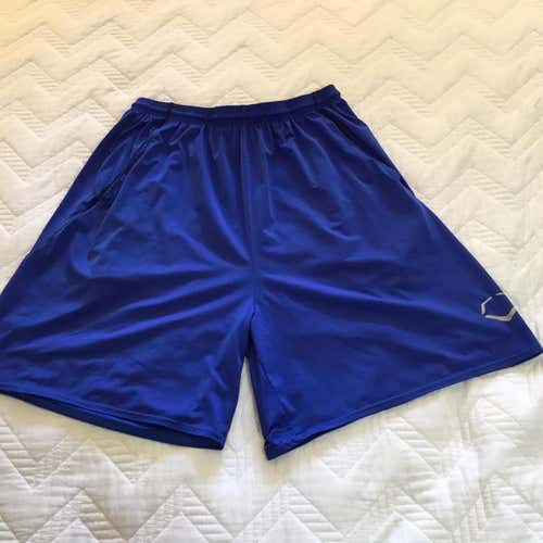 EvoShield Shorts Men’s XL Excellent! Blue