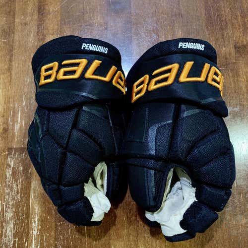 Penguins Stadium Series Bauer Easton GX Pro Stock Gloves